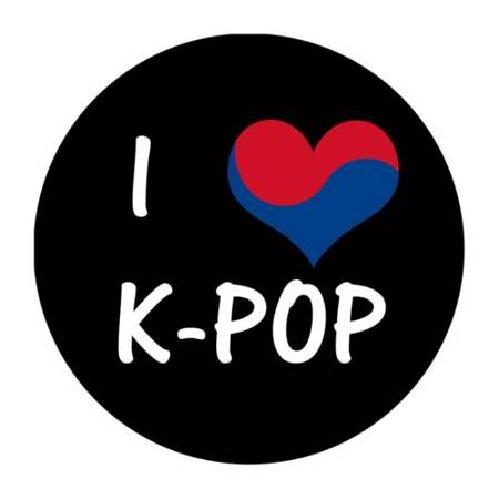 Przypinka I ♥ K-POP